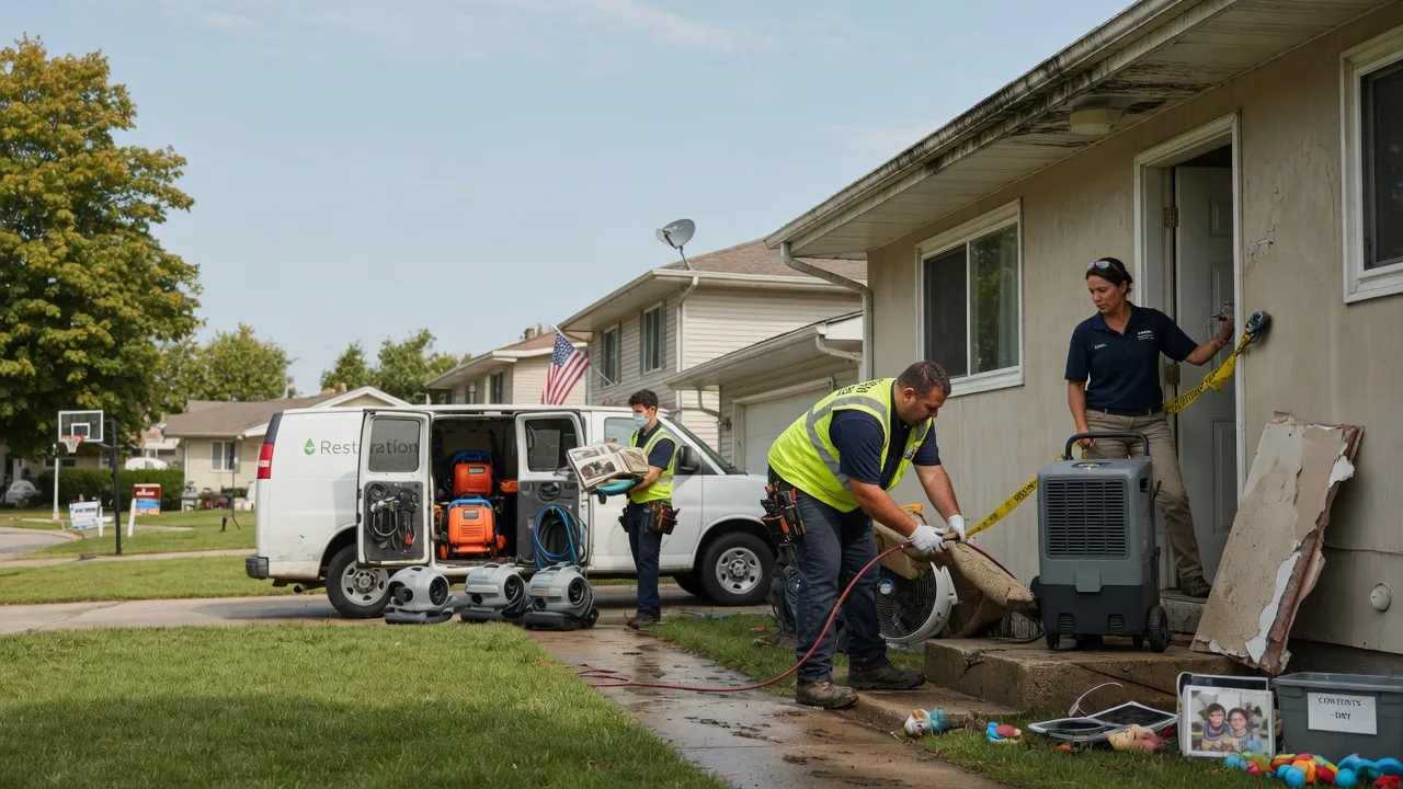 Water Damage Restoration in Galesburg, ND near me